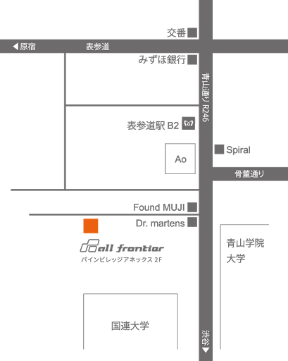 会社所在地地図